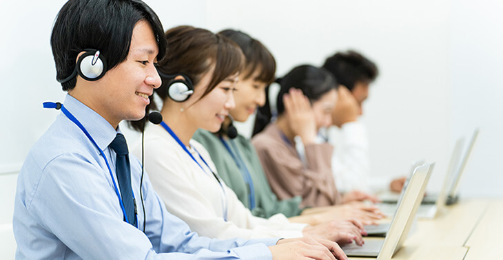 コールセンターの稼働率とは？応答率、占有率と合わせた生産性向上のポイント